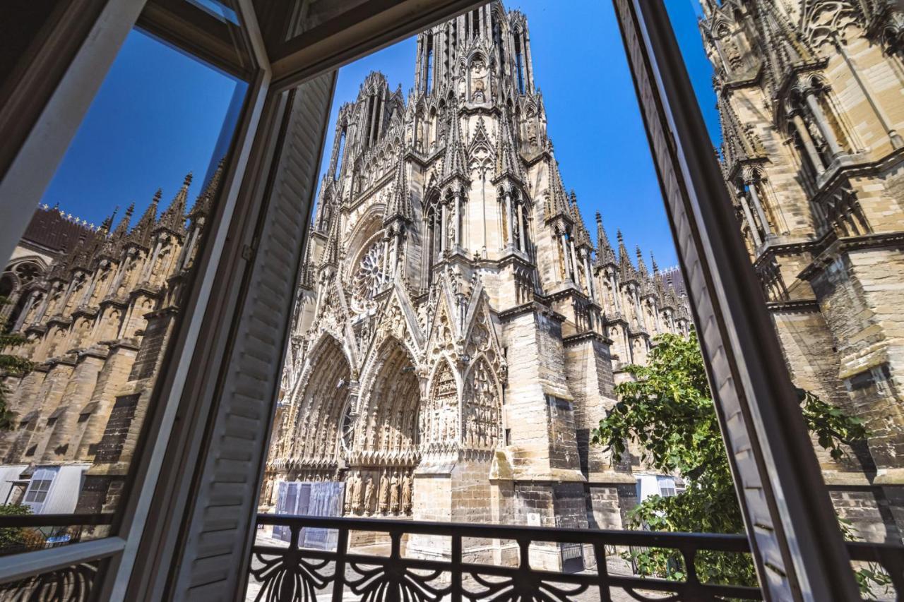 Au Pied De La Cathedrale #Vuemagique Lejlighed Reims Eksteriør billede