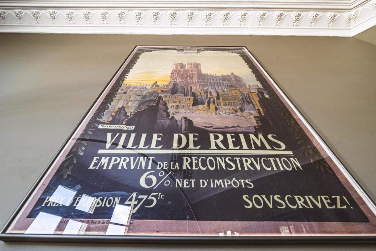 Au Pied De La Cathedrale #Vuemagique Lejlighed Reims Eksteriør billede